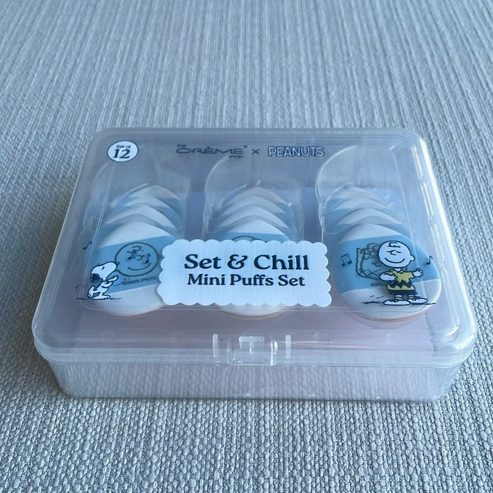 Peanuts Mini Puffs Set by The Crème Shop